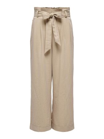 ONLMARSA SOLID PAPERBAG PANT WVN NO