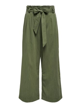 ONLMARSA SOLID PAPERBAG PANT WVN NO