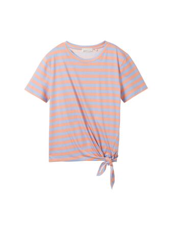 printed knot T-Shirt