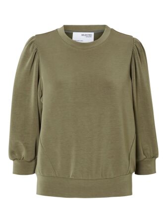 SLFTENNY 3/4 SWEAT TOP NOOS