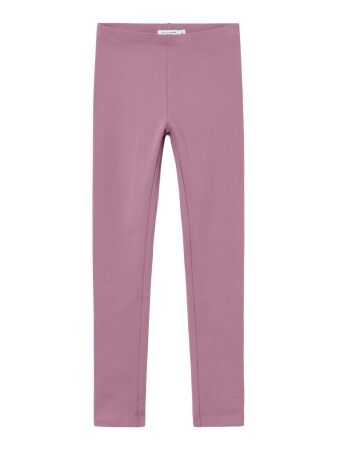 NKFDAVINA SOLID SWE LEGGING  BRU N