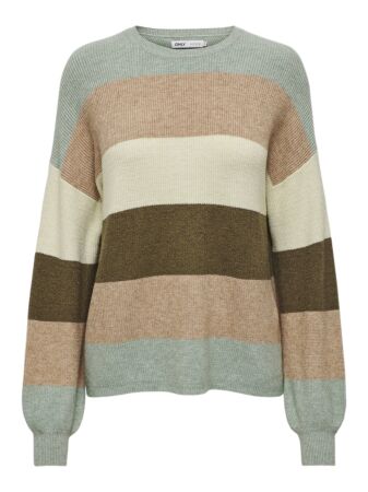 ONLATIA L/S STRIPE PULLOVER KNT NOO