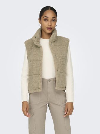 ONLSANDRA TEDDY WAISTCOAT LIFE CC O