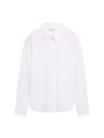 dot structure blouse