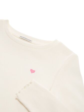 Embroidered Rib Longsleeve