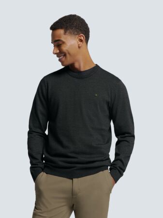 Pullover Crewneck 2 Coloured Melang