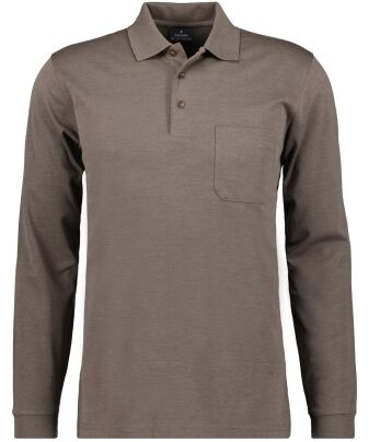 Polo soft knit LS