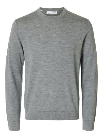 SLHTRAY LS KNIT MERINO CREW NECK NO