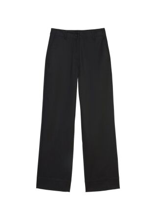 Pants, wide leg, medium waist, full