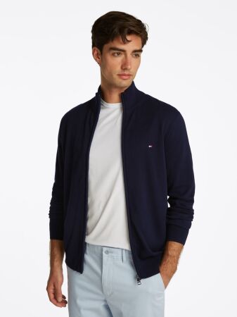ESSENTIAL COTTON ZIP THRU