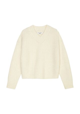 Knit Pullover, Longsleeve, V-Neck