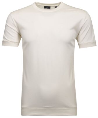 T-Shirt round neck waist rib
