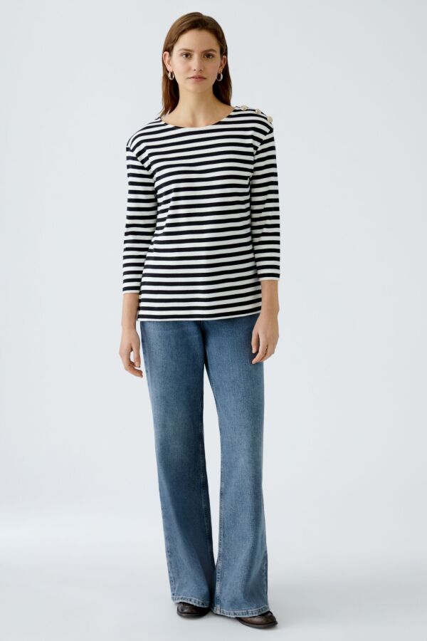 0991 black offwhite