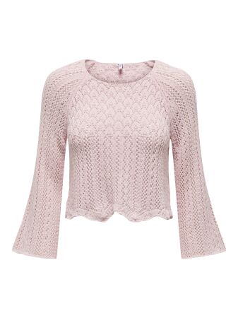 ONLNOLA LIFE  3/4 PULLOVER KNT NOOS