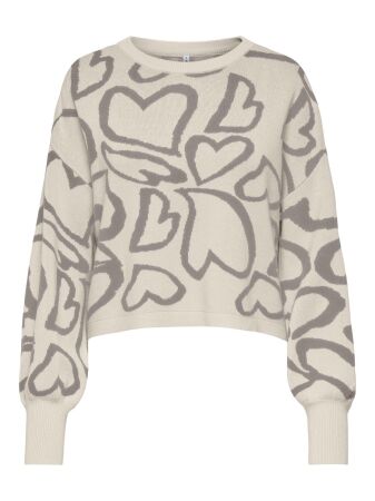 ONLMONTANA LS JQ O-NECK CC KNT