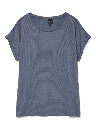 VMLAVA PLAIN SS TOP LUREX STRIP GA