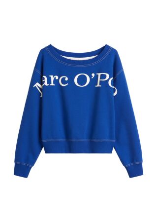 Sweatshirt, boat neck, MOP logo at