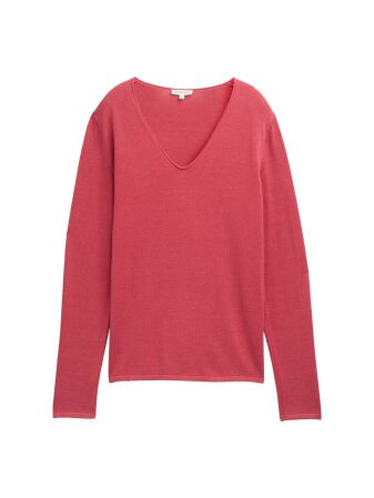 sweater basic v-neck