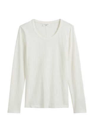 T-shirt, LSL, Roundneck, Slubqualit