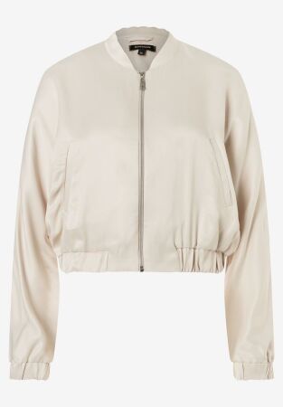 Sateen Zipper Blouson