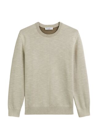 Knit Pullover, Longsleeve, Crew Nec