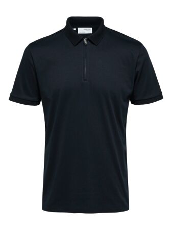 SLHFAVE ZIP SS POLO NOOS