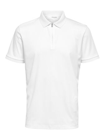 SLHFAVE ZIP SS POLO NOOS
