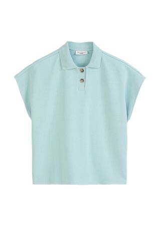 T-Shirt, SSL, Polo, Button Placket