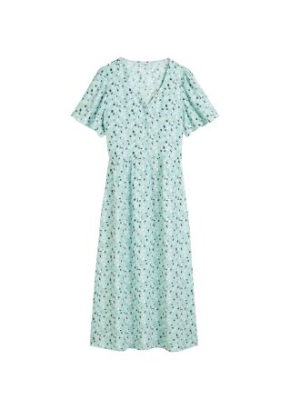 Woven Dresses With AOP