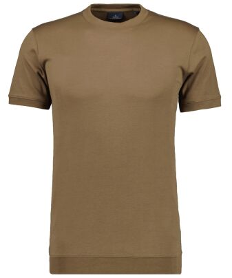 T-Shirt round neck waist rib