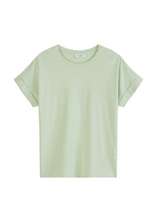 T-Shirt, SSL, Turn-Up Sleeves