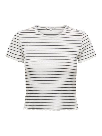 ONLEMMA STRIPE S/S TOP JRS