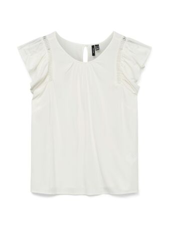 VMBELLA SS LACE TOP WVN GA NOOS
