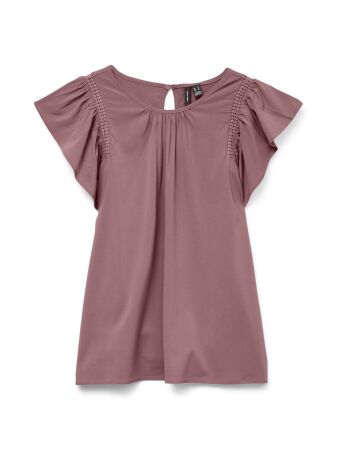 VMBELLA SS LACE TOP WVN GA NOOS