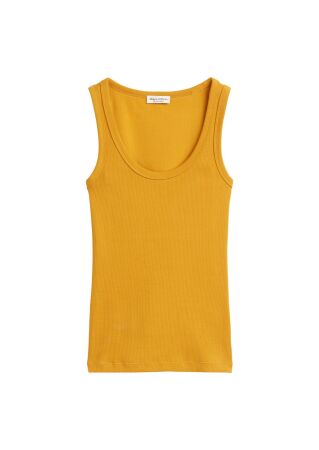 Top, deep round neck