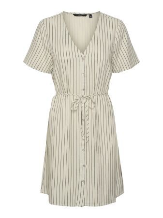 VMMYMILO SS V-NECK DRESS WVN GA NOO