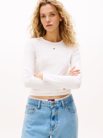 TJW SLIM ESSENTIAL RIB LS