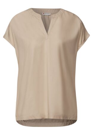 QR Shirtblouse w splitneck UNI