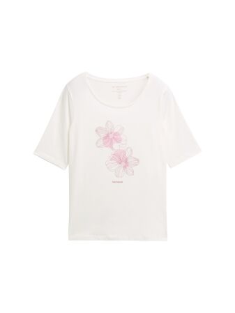 T-shirt basic with print