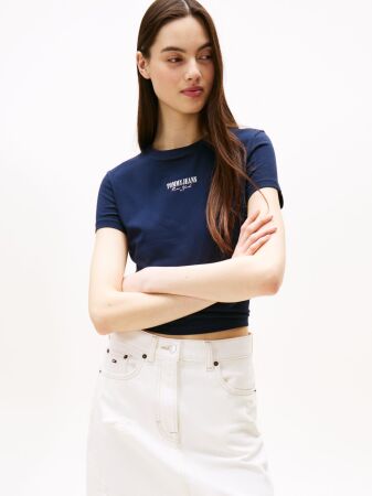 TJW SLIM ESSENTIAL LOGO2 TEE EXT