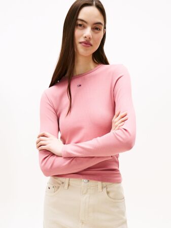 TJW SLIM ESSENTIAL RIB LS