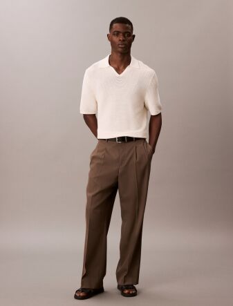 SS SNOWY TECH KNIT JOHNNY COLLAR
