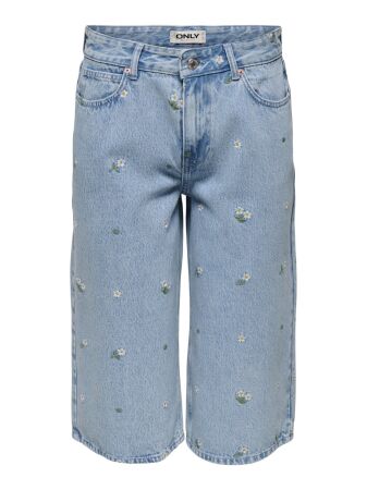 ONLCOBAIN EMB R WIDE LONG DNM SHORT