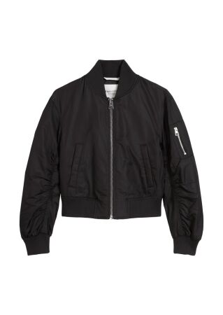 Blouson, shorter length, knitted de