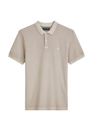 Poloshirt, short sleeve, rib collar