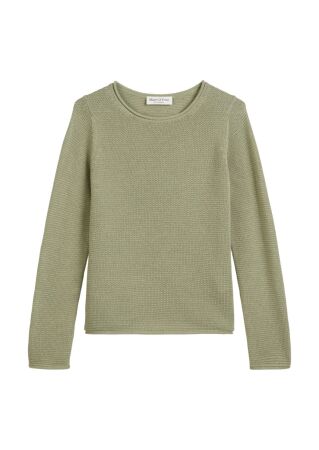 Pullover, longsleeve, boat neck