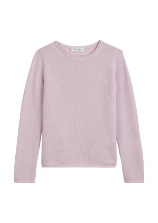 Pullover, longsleeve, boat neck