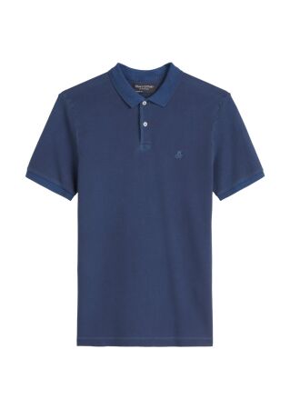 Poloshirt, short sleeve, rib collar