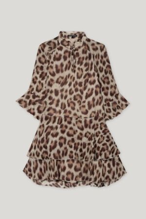 Kleid mit Animal-Print