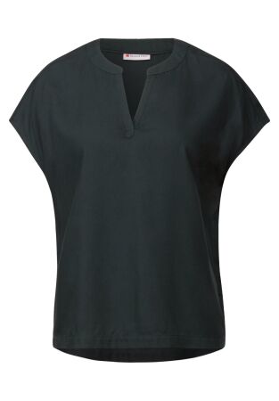 QR Shirtblouse w splitneck UNI